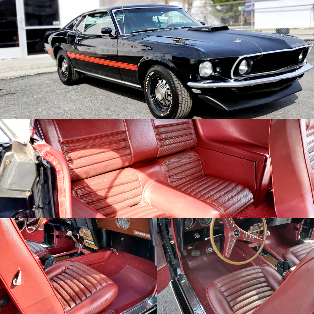 Classic Mustang interior detail