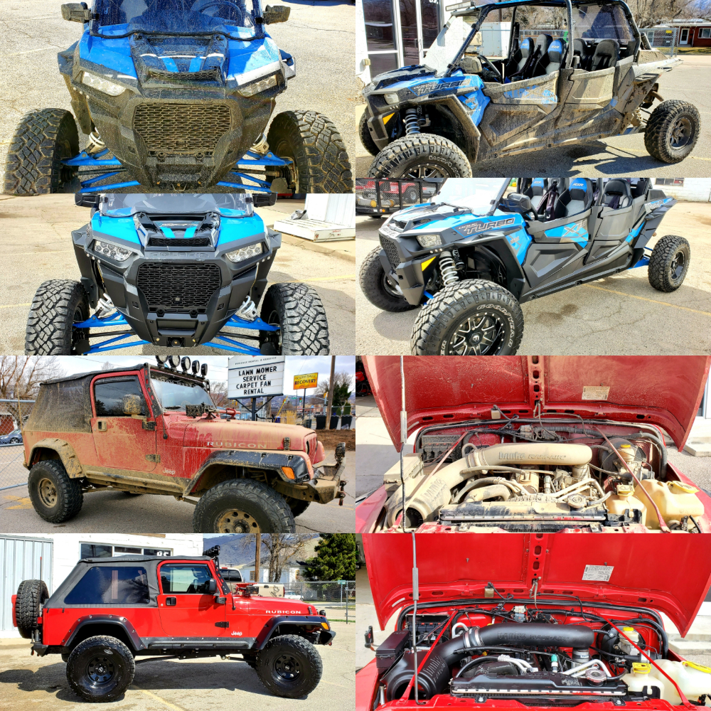 Off-road cleanup and detail